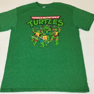Teenage Mutant Ninja Turtles Standard Light Green Adult T-Shirt M